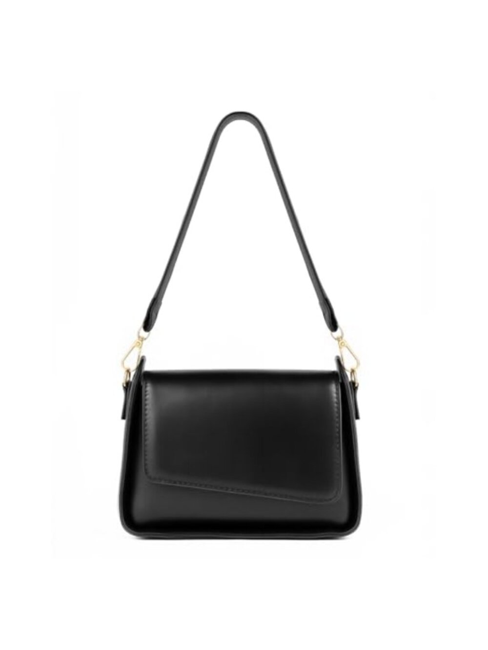 PU Leather Shoulder Bag Clutch Tote Handbag Small Purse for Working Dating Party